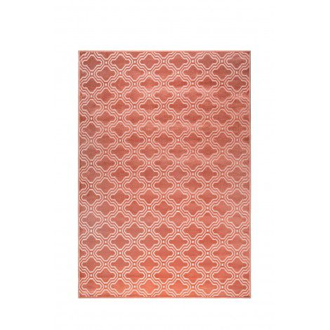 Růžový koberec White Label Feike, 160 x 230 cm - Bonami.cz
