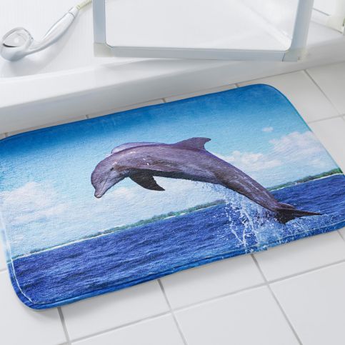 Koupelnová předložka Delfín - Velký Košík