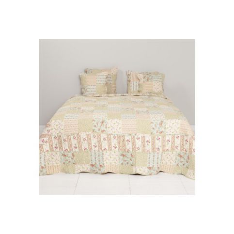 Přehoz na dvoulůžkové postele Quilt 134 - 180 * 260cm Clayre & Eef - LaHome - vintage dekorace