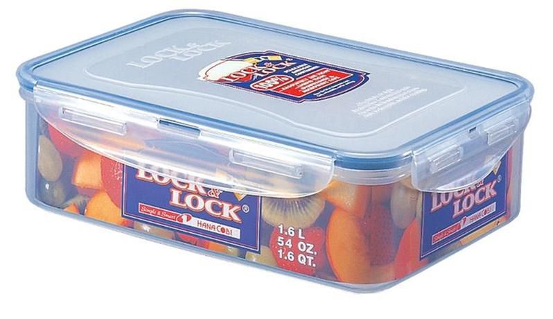 LOCKNLOCK Dóza na potraviny LOCK, objem 1, 6 l, 15, 6 x 22, 5 x 7 cm - Kitos.cz