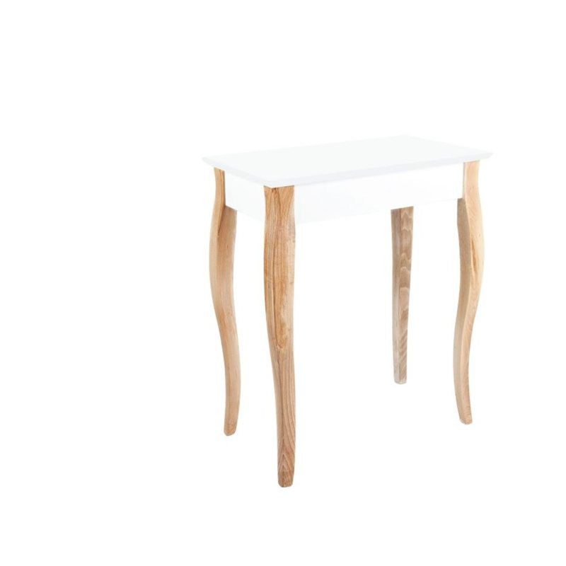 Bílý toaletní stolek se zrcadlem Ragaba Dressing Table, délka 65 cm - Favi.cz