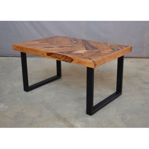 Konferenční stolek 90x60 z palisandrového dřeva Barva Only stain  RCZ-90/60P - Lakšmi - Indický Nábytek.cz