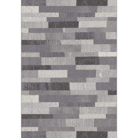 Šedý koberec Universal Adra Grey, 57 x 110 cm - Bonami.cz