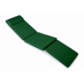 Divero Polstrování pro lehátko 188 cm - tmavě zelená