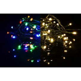 Nexos Vánoční světelný řetěz 400 LED - 9 blikajících funkcí - 39,9 m