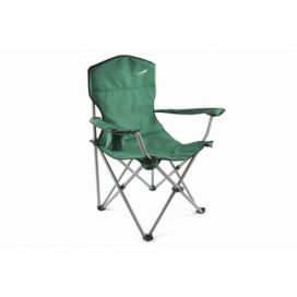 Divero Skládací kempingová židle XL - zelená
