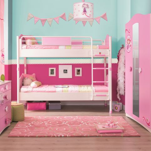 Dětská patrová postel Princess - Nábytek aldo - NE