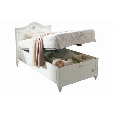 Dětská postel s úložným prostorem Romantic - Nábytek aldo - NE
