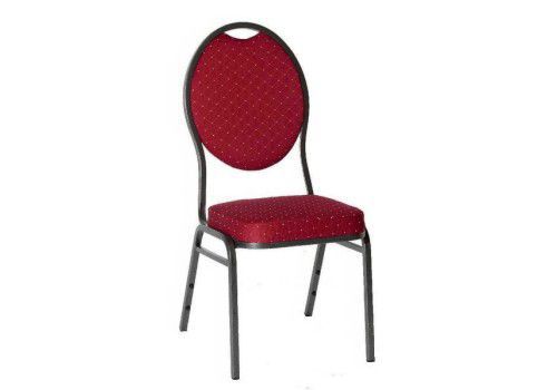 Chairy HERMAN Kongresová židle kovová - červená - LaHome - vintage dekorace