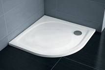 Sprchová vanička čtvrtkruhová Ravak 100x100 cm litý mramor XA23AA01010 - Siko - koupelny - kuchyně