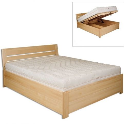 KL-195 postel s úložným prostorem šířka 180 cm - maxi-postele.cz