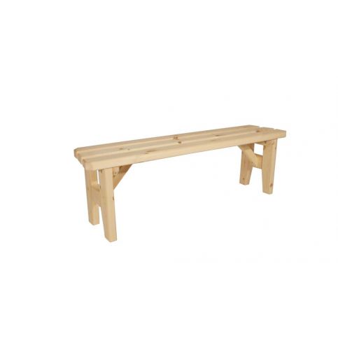 Gaboni 55484 Zahradní dřevěná lavice  bez opěradla I: - bez povrchové úpravy - 150 cm - Kokiskashop.cz