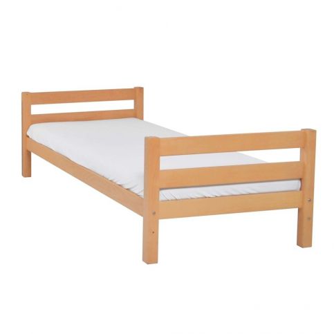 Dětská jednolůžková postel z masivního bukového dřeva Mobi furniture Nina, 200 x 90 cm - Bonami.cz