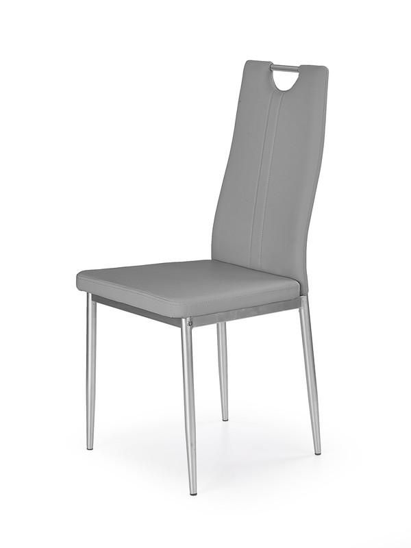 Jídelní židle K202, šedá - Houseland.cz