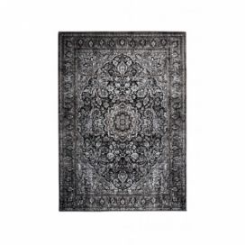 White Label Černý koberec WLL Chi 160x230 cm s orientálními vzory