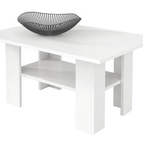 Konferenční stolek AGA H43 bílá - maxi-postele.cz