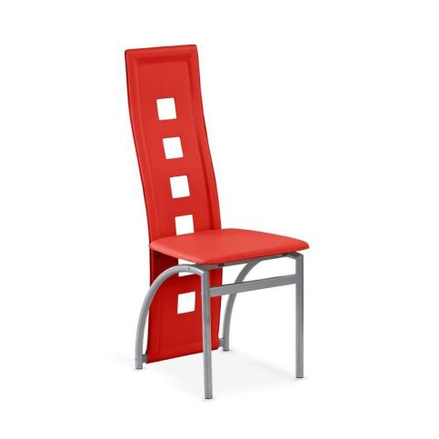 Halmar Jídelní židle K4 červená - ATAN Nábytek