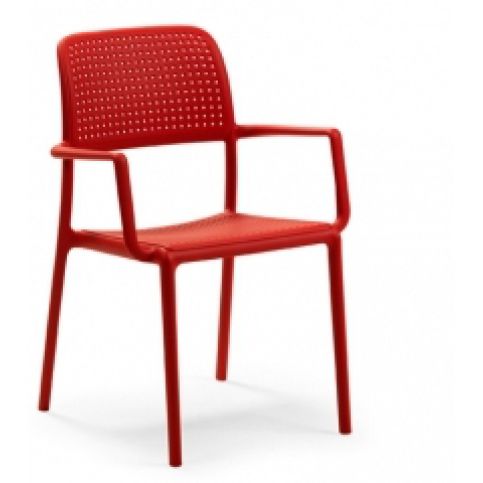 Židle Loft s područkami, více barev (Červená)  SN02 Sit & be - Designovynabytek.cz