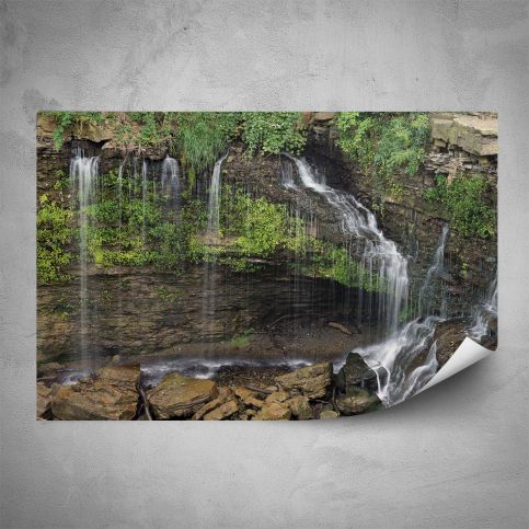 Plakát - Pralesní vodopád (60x40 cm) - PopyDesign - Popydesign