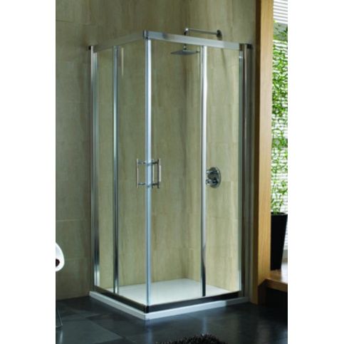 KOLO Geo-6 čtvercový sprchový kout 80 cm, posuvné dveře čiré/stříbrná GKDK80222003A - Favi.cz