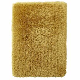 Hořčicově žlutý koberec Think Rugs Polar, 120 x 170 cm