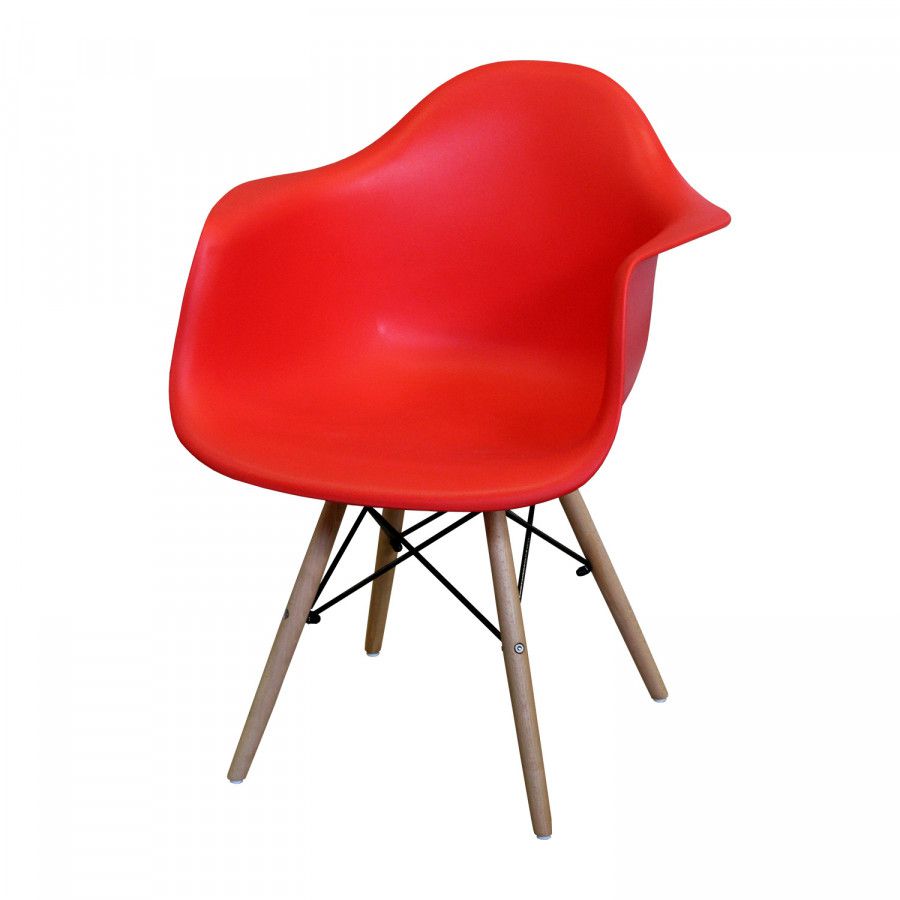 Idea Jídelní židle DUO červená - ATAN Nábytek