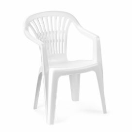 Favi.cz: Plastová zahradní židle Scilla bílá