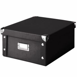 Box pro skladování, 31x26x14 cm, barva černá, ZELLER