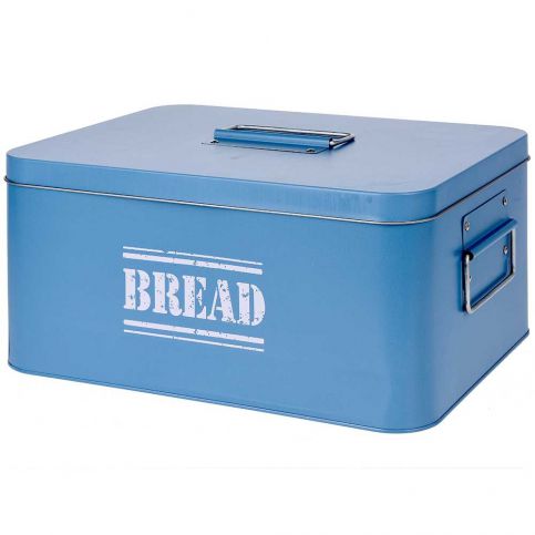 EH Excellent Houseware Kovový kontejner na chleba BIN TIN - s víkem, kontejner na chleba - EMAKO.CZ s.r.o.