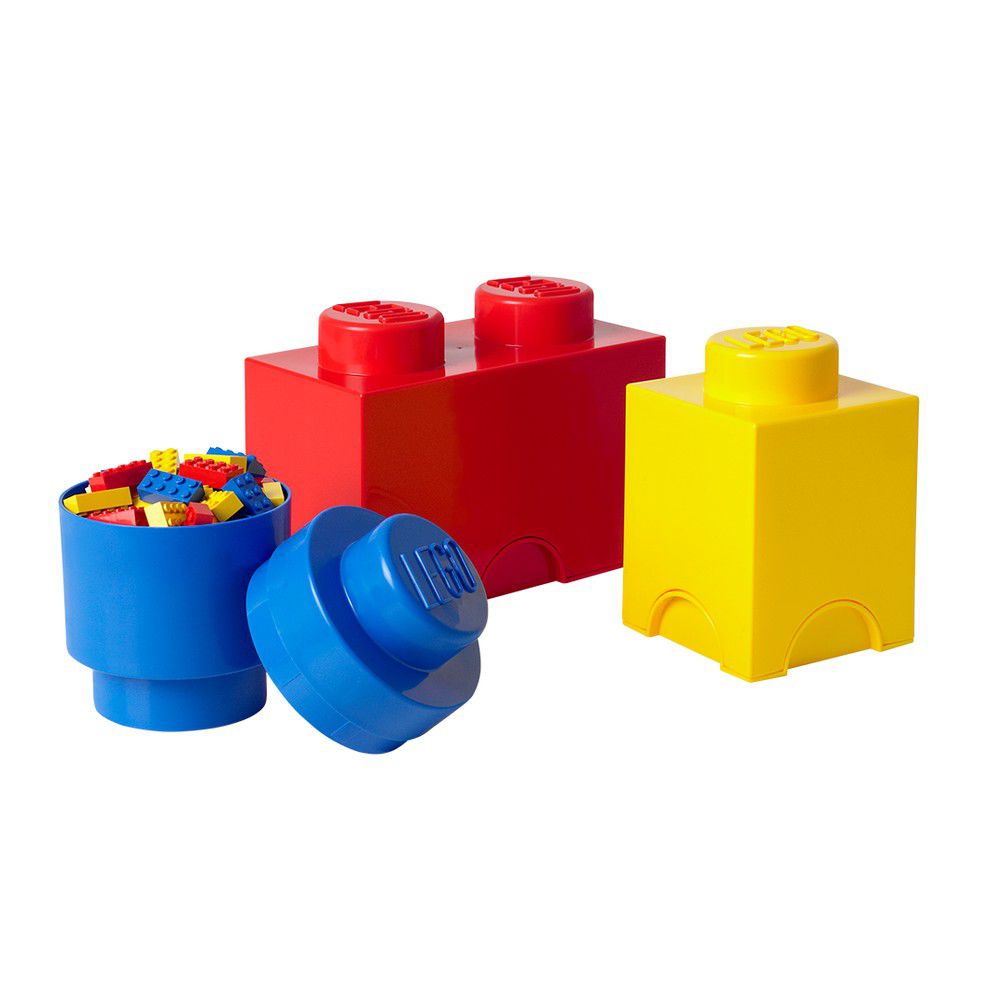 Sada 3 úložných boxů LEGO® - Bonami.cz