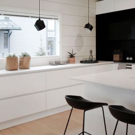 Severská minimalistická kuchyň
