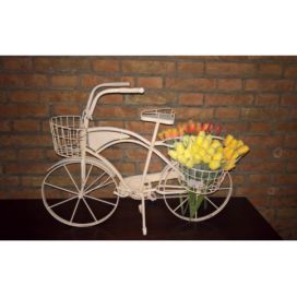 Retro bicykl jako stojan na květiny - EW