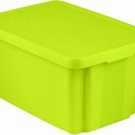 CURVER Úložný box s víkem  45L - zelený