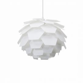 Malá bílá stropní lampa SEGRE