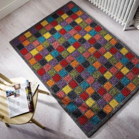Bonami.cz: Vlněný koberec Flair Rugs Illusion Campari, 80 x 150 cm