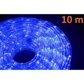 Nexos LED světelný kabel 10 m - modrá, 240 diod