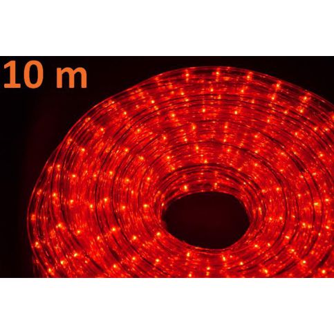 OEM D00534 Světelný kabel 10 m - červená, 360 minižárovek - T-zboží.cz