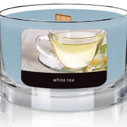svíčka Wood Wick | White Tea - JCandles