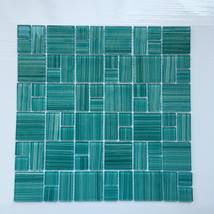 Skleněná mozaika Premium Mosaic tyrkysová 30x30 cm lesk MOS4823MIX3HP (bal.0,990 m2) - Siko - koupelny - kuchyně