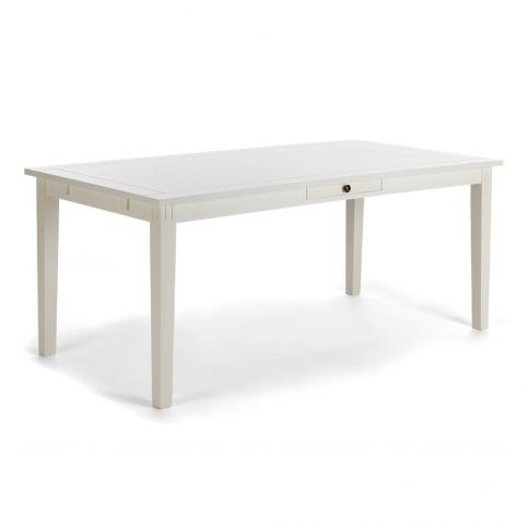 Bílý jídelní stůl SOB Bradford, 160 x 90 cm - Bonami.cz