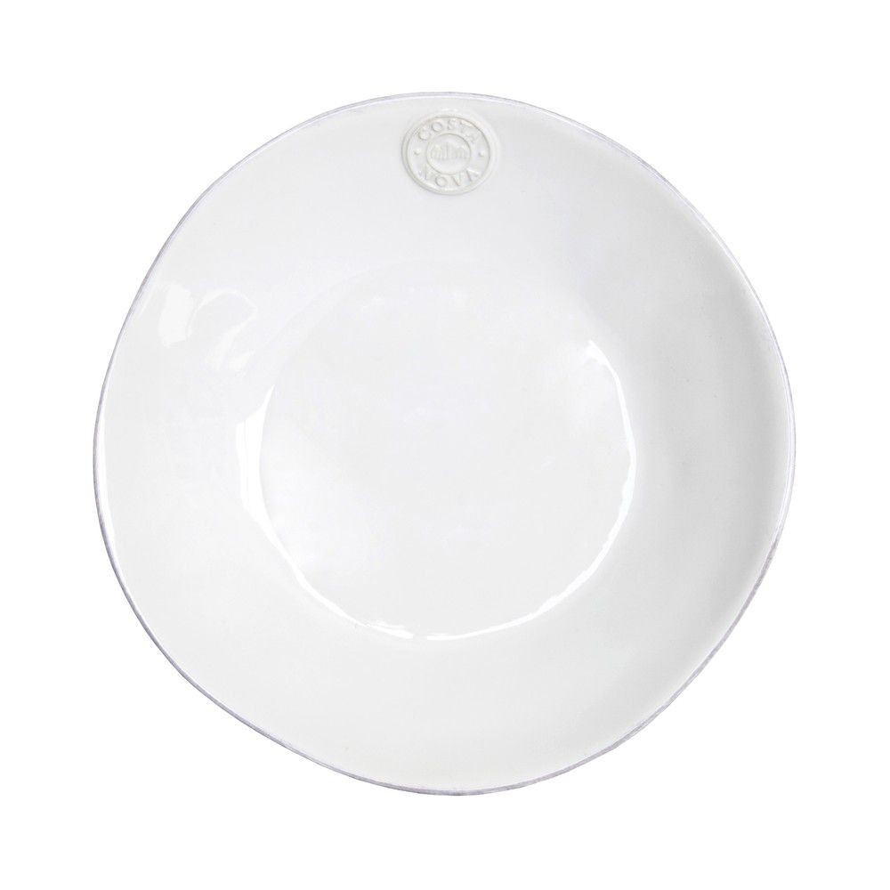 Bílý kameninový polévkový talíř Costa Nova Nova, ⌀ 25 cm - Bonami.cz