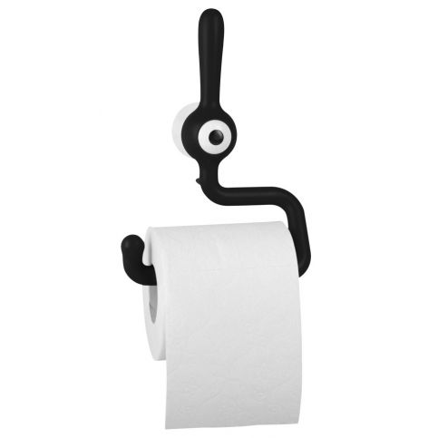 Držák na toaletní papír TOQ - barva černá, KOZIOL - EMAKO.CZ s.r.o.