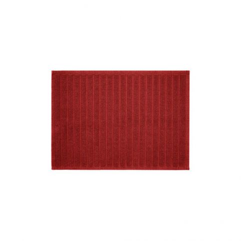 Červená koupelnová předložka Jalouse Maison Tapis De Bain Duro Rouge, 50 x 70 cm - Bonami.cz