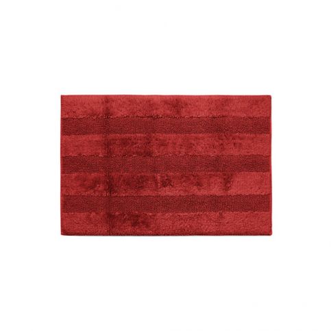 Červená koupelnová předložka Jalouse Maison Tapis De Bain Rouge, 50 x 70 cm - Bonami.cz