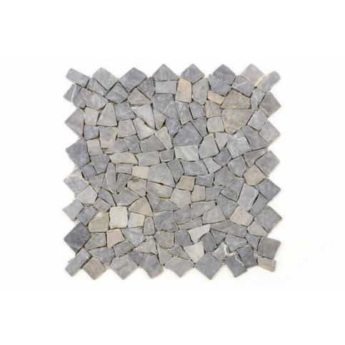 OEM D00622 Mramorová mozaika DIVERO šedá 1 m² - T-zboží.cz