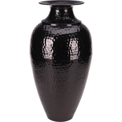Váza Metalica černá, 51 cm  - Beliani.cz