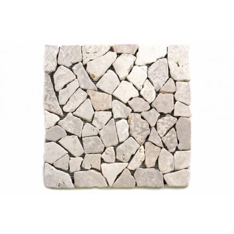 OEM D00605 Mramorová mozaika Garth- bílá obklady 1 m2 - T-zboží.cz