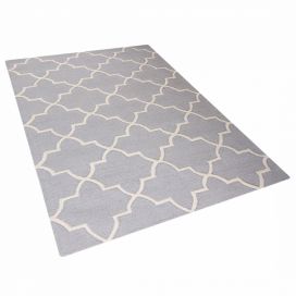 Šedý bavlněný koberec 160x230 cm SILVAN