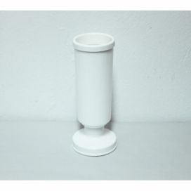 BESOP - Váza na hrob zatížená 30cm bílá