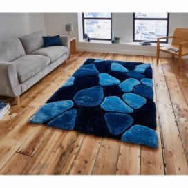 Bonami.cz: Modrý koberec Think Rugs Noble House, 120 x 170 cm